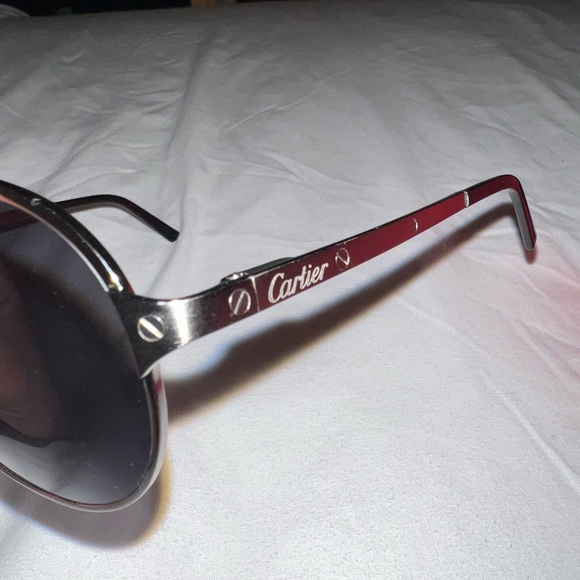 REAL CARTIER SUNGLASSES - Picture 1 of 16